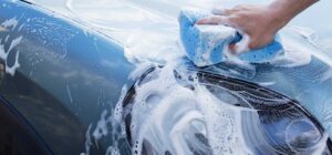 Car wash after collision repair at Car Center in Michigan