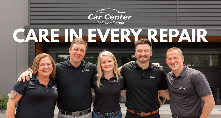 car center collision repair team